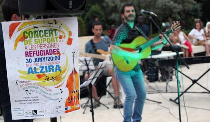 Concierto Reflejads Fundacion Cepaim en Alzira junio 2017