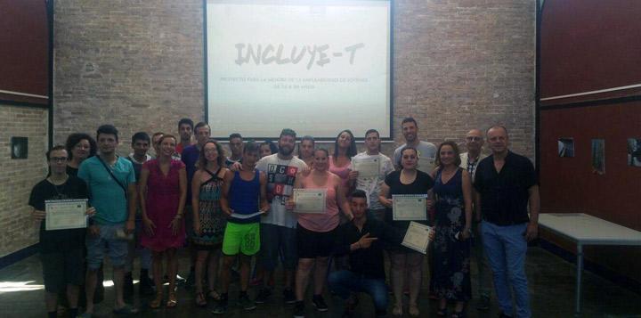 Entrega de diplomas Proyecto IncluyeT Fundación cepaim en Murcia