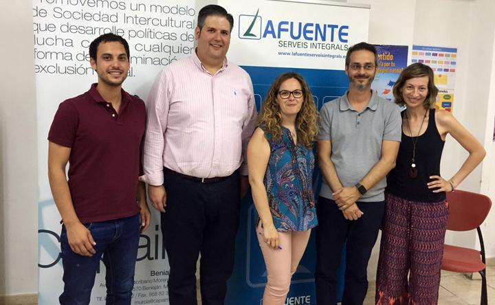Firma convenio Fundacion Cepaim en Valencia y Clece intermiadiacion laboral