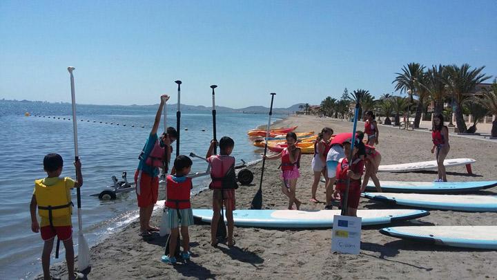 Fundacion Cepaim en Cartagena jornada deportes nauticos menores 2