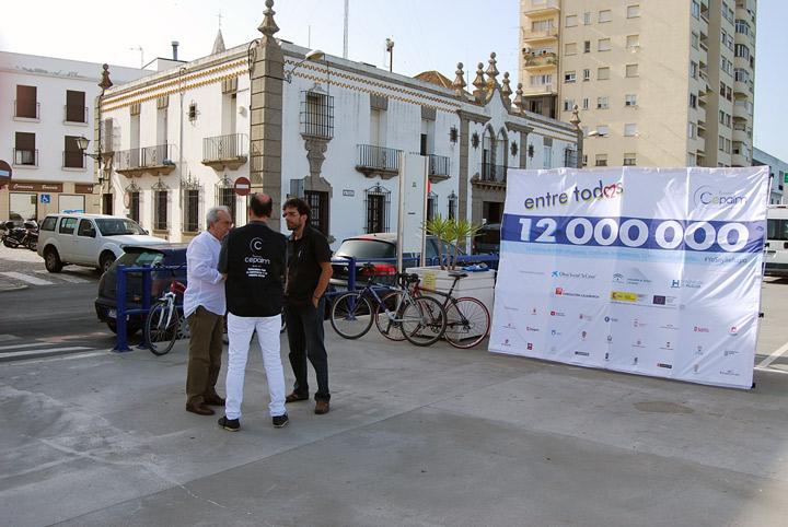 Presentacion 12 millones de pedaladas Fundacion Cepaim en Ayamonte 2