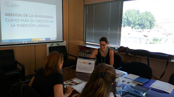 Taller Gestión de la Diversidad Fundación Cepaim en Murcia Fundown2
