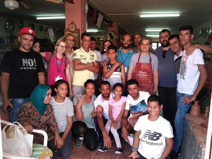 Visita fundación Cepaim en Nijar cuevas de Sorbas4