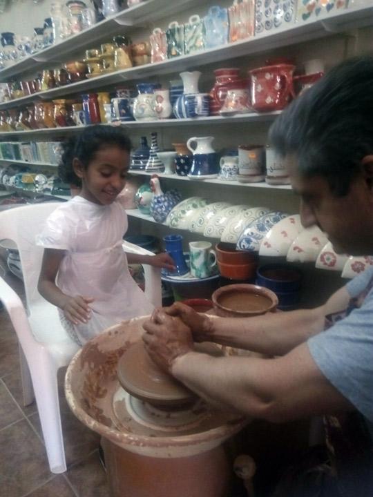 Visita fundación Cepaim en Nijar cuevas de Sorbas7  Visita alfareria