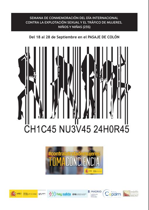 CartelChicasNuevas24Horas Madrid Septiembre2017