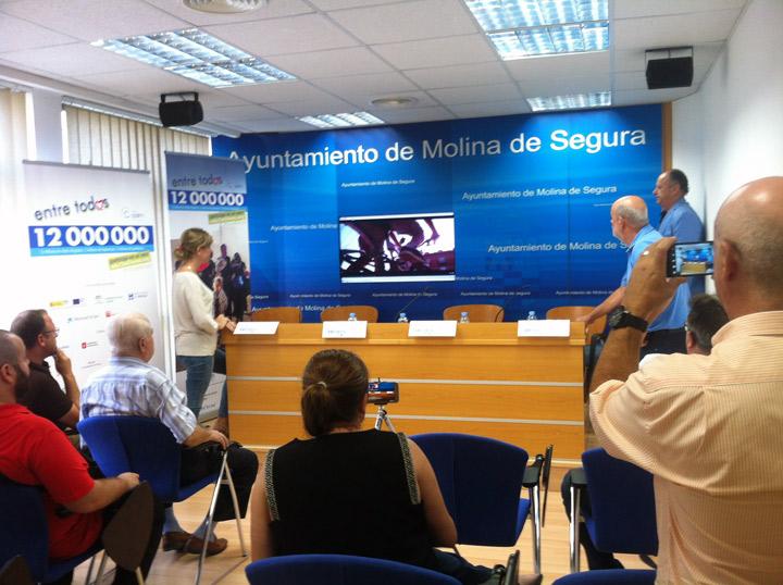 Presentación Molina de Segura Reto 12 millones de pedaladas Fundacion Cepaim5