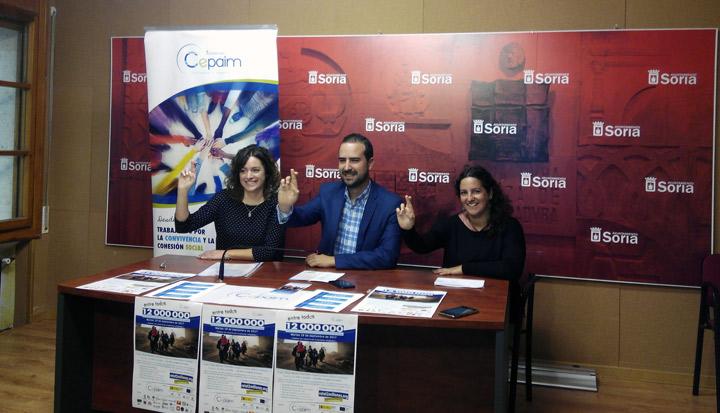 Presentacion Reto 12 millones Fundacion Cepaim en Soria