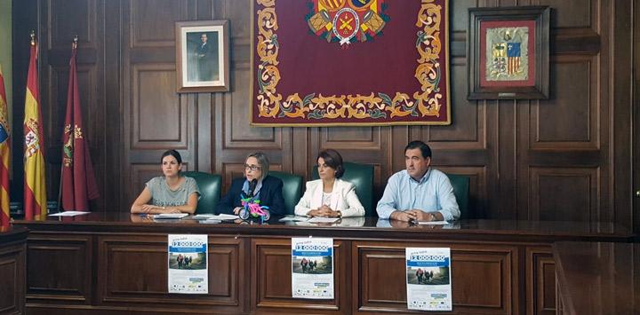Presentacion Reto12 millones de pedaladas Fundación Cepaim en Teruel