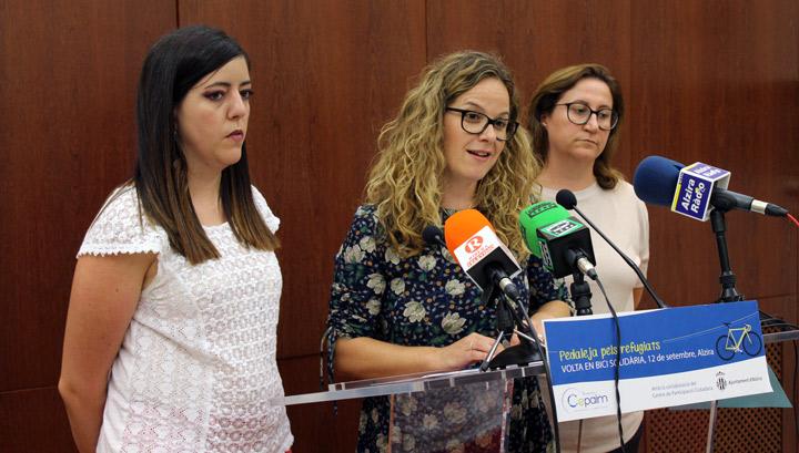 Reto12millones de pedaladas Fundacion Cepaim presentacion Alzira