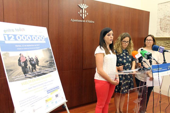 Reto12millones de pedaladas Fundacion Cepaim presentacion Alzira3