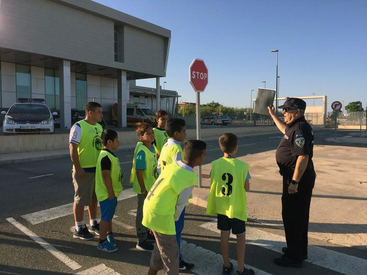 Visita Parque Torre Pacheco menores programas proteccion internacional Fundacion Cepaim4