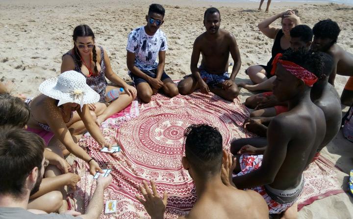 Salida Playa Valencia Centro Fundacion Cepaim Teruel PI