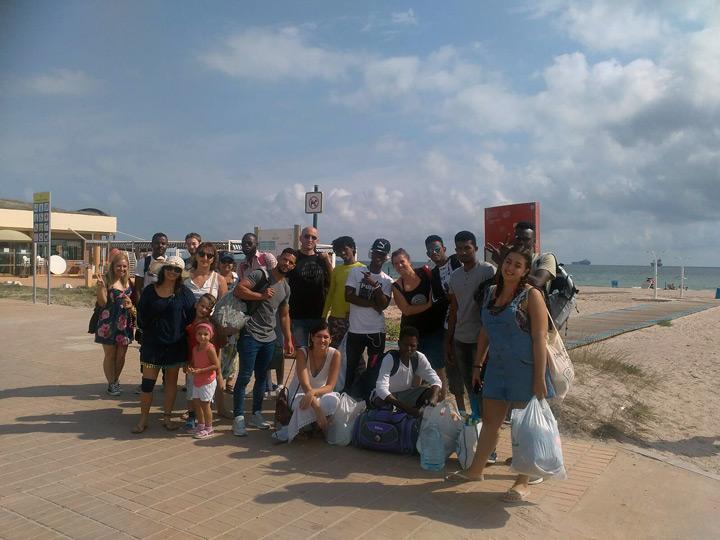 Salida Playa Valencia Centro Fundacion Cepaim Teruel PI3