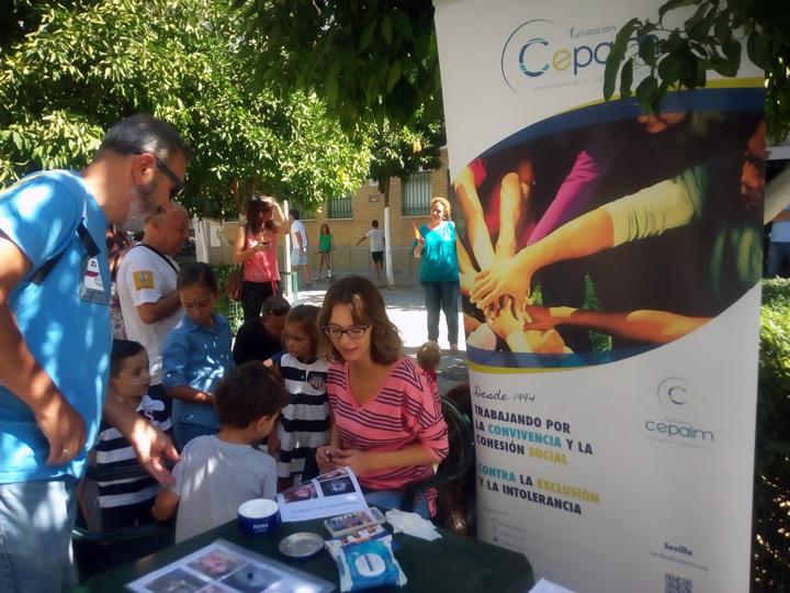 comienza el curso fiesta Haular Fundacion Cepaim Sevilla Macarena2