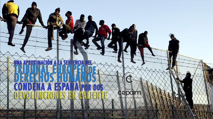 valla melilla fronteriza con marruecos tribunal europeo ddhh sep 2017 devoluciones calientes
