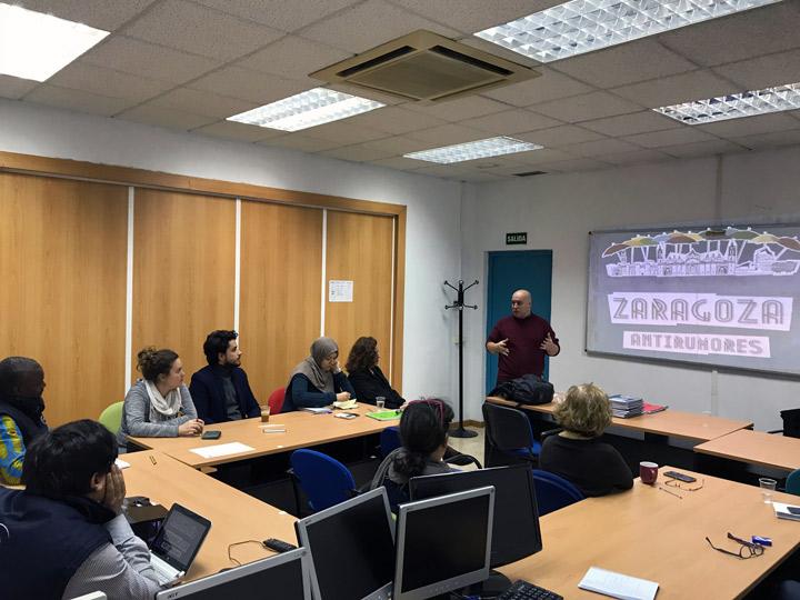 Formacion Antirrumores ZGZ SOS Racismo Fundacion Cepaim2