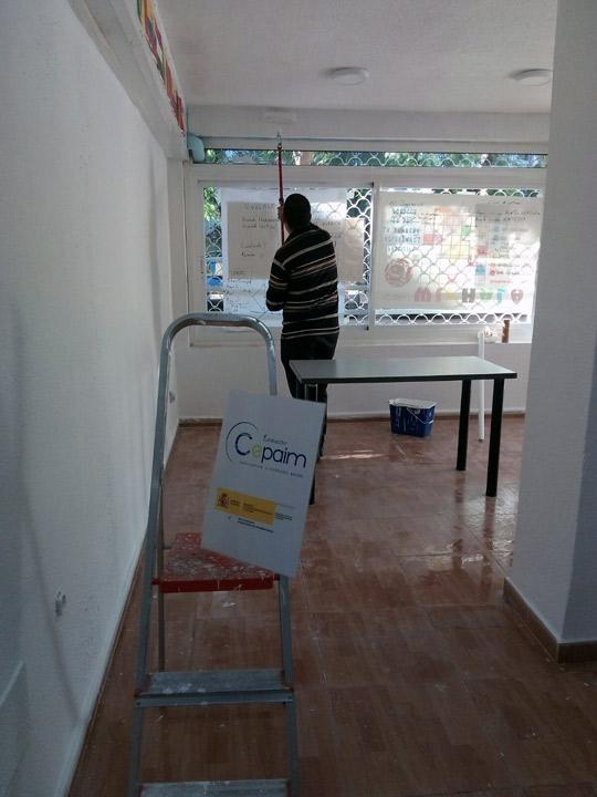 Formacion Pintura Fundacion Cepaim en Sevilla Macarena dinamizacion2