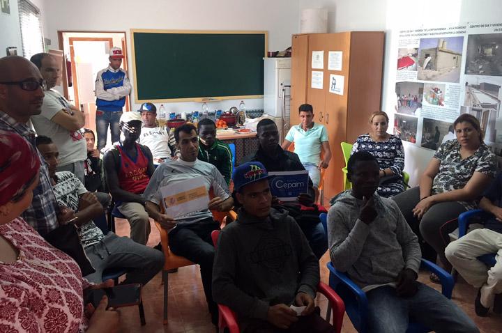 Taller Habitos saludables cepaim nijar 2