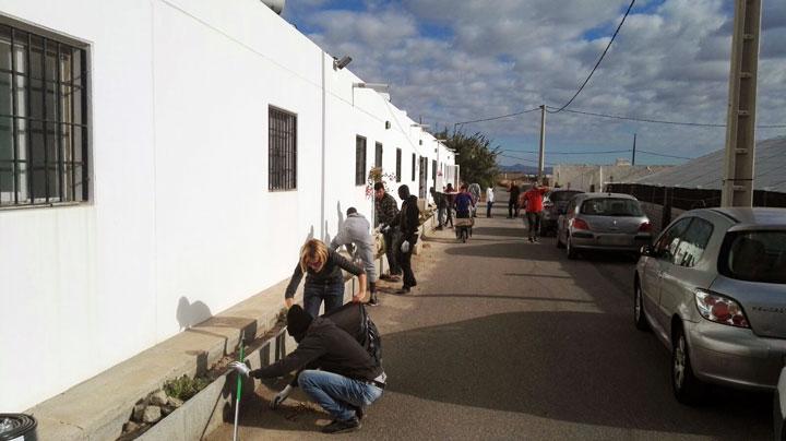 Taller Jardineria Básica Centro de Dia Fundacion Cepaim en Nijarweb
