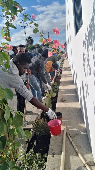 Taller Jardineria Básica Centro de Dia Fundacion Cepaim en Nijarweb4