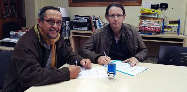 Firma colaboracion Fundacion Cepaim formacion Bellido Juan Miralles Emilio José Bellido