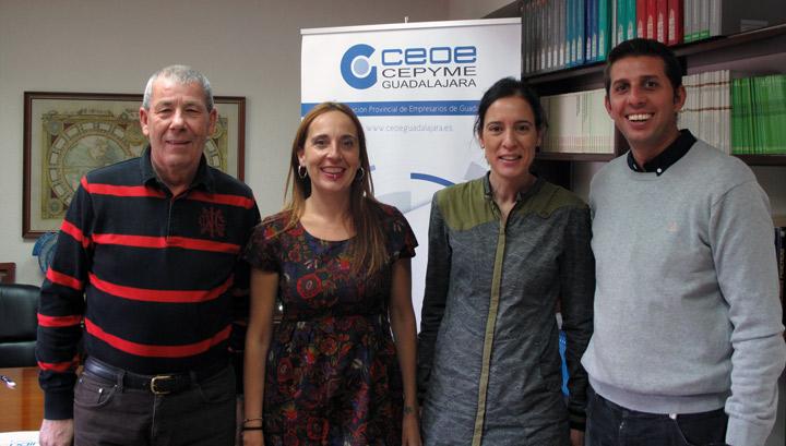 Firma convenio Fundacion Cepaim en Molina de Aragon y APEC Guadalajara