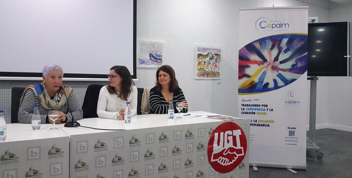 Fundacion Cepaim en Ceuta reflexion VdG Programa Adelante UGT