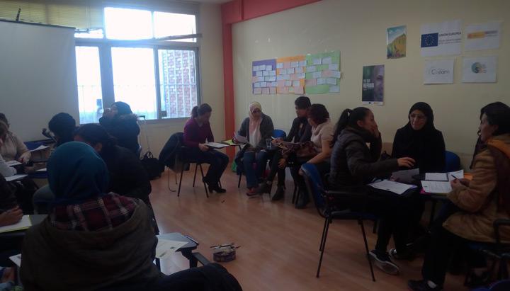 Primera Fase Programa Sara Fundacion Cepaim en Madrid formacion mujeres