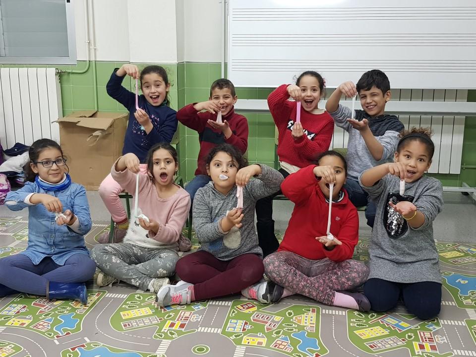 El pequeño laboratorio CaixaProinfancia de ideas del CEIP Sagrado Corazón en Molina de Segura (Murcia)