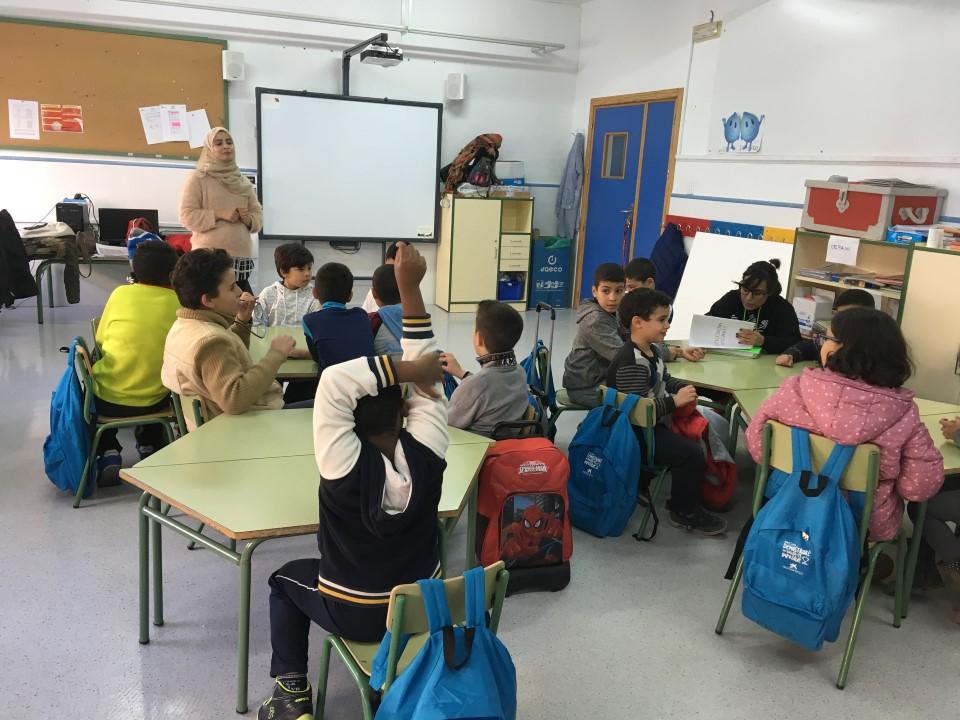 Menores en Molina de Segura celebran día mundial lengua árabe