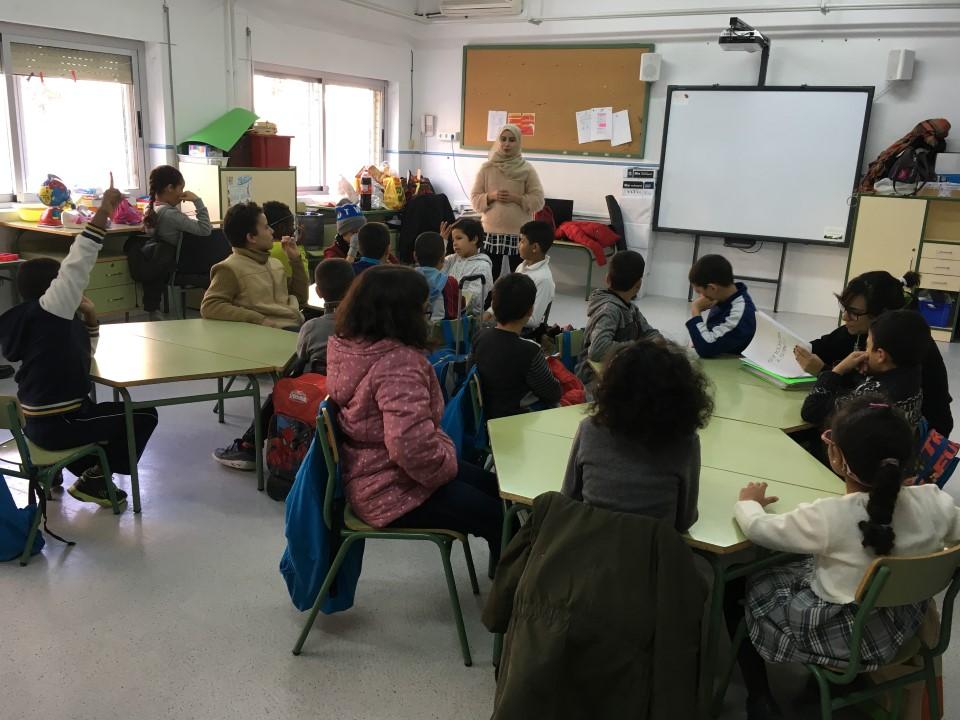 Menores en Molina de Segura celebran día mundial lengua árabe