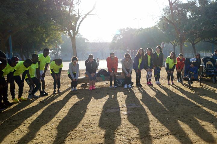 Entrenamiento Carros de Fuego Fundacion Cepaim en Sevilla3