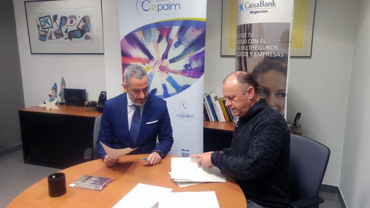 firma convenio Ficus Fundacion Cepaim la Caixa Murcia2