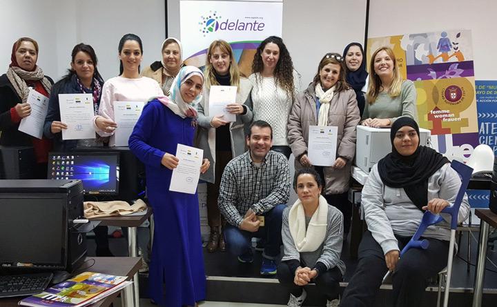 Clausura Curso Informatica Programa Adelante Fundacion Cepaim en Ceuta1