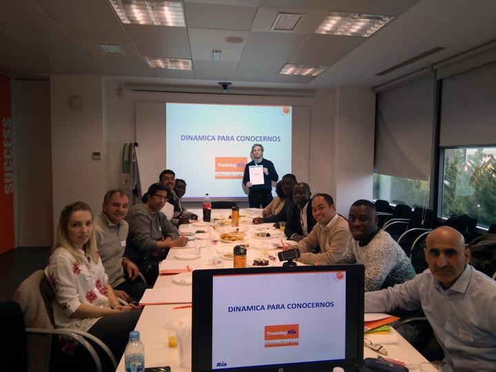Comienzo Curso Practicas Ria Money Transfer Punto Formacion Incorpora Fundacion Cepaim en Madrid Obra Social la caixa2