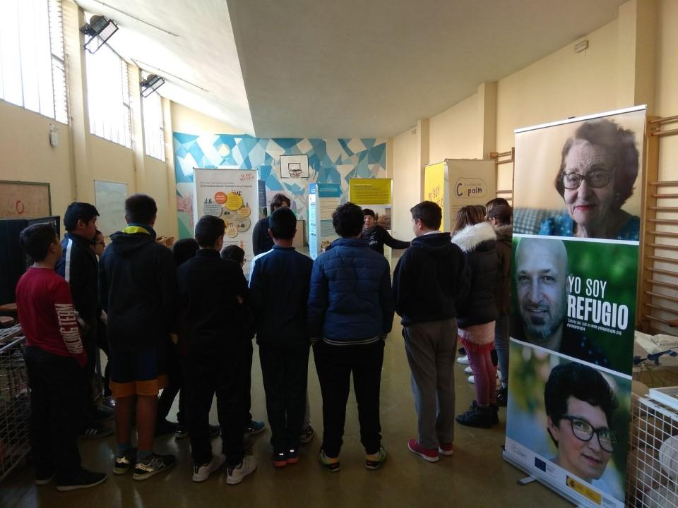 Participación en la Semana Cultural en el  IES Beniaján en Murcia