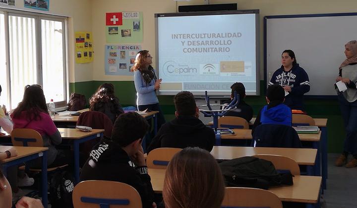 Encuentro y convivencia IES Azahar Fundacion Cepaim en Sevilla La Macarena1