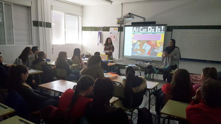 Rompiendo Mitos marzo 2018 Fundacion Cepaim en Lepe2