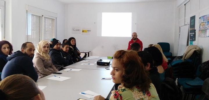 Taller denegacion PI fundacion Cepaim en Sevilla1