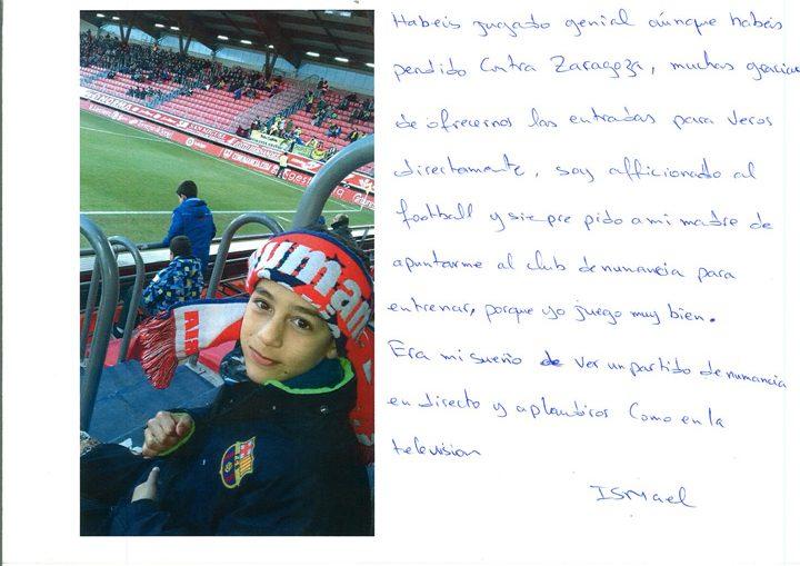 Agradecimientos Numancia de Soria7