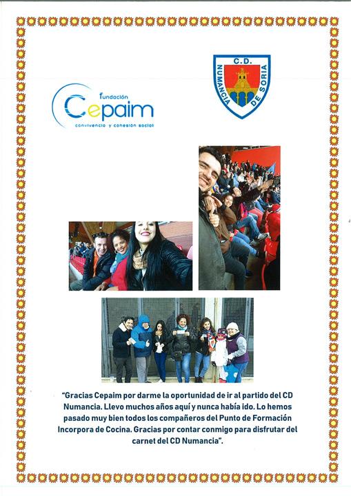 Agradecimientos Numancia de Soria9
