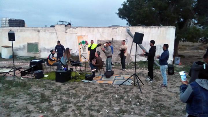 Concierto asentamiento Villa María   Fundacion Cepaim en Níjar4