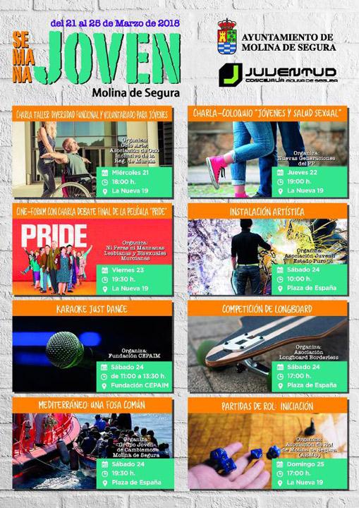 Juventud Molina Semana Joven 2018 CARTEL
