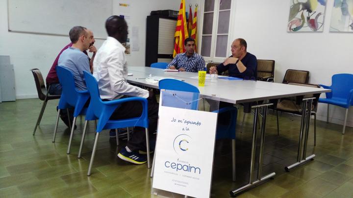Visita ACNUR Fundacion Cepaim en Barcelona2