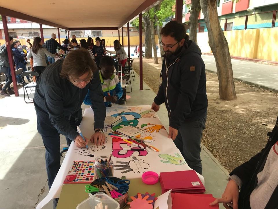 Participamos con el programa CaixaProinfancia en las jornadas de puertas abiertas de los colegios San Marcelino y Sara Fernández en Valencia