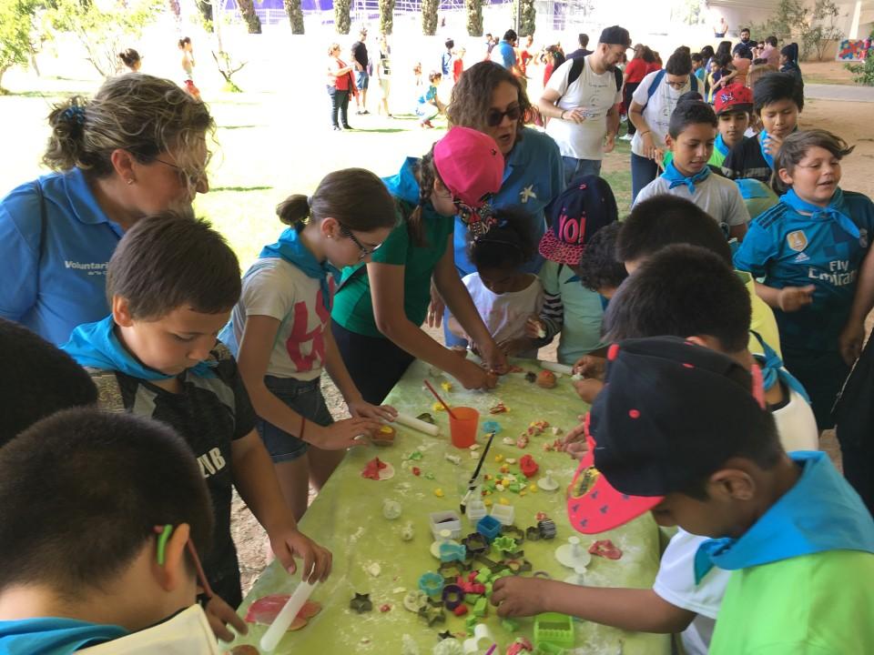 Participamos en el día de voluntariado de la Caixa en Valencia