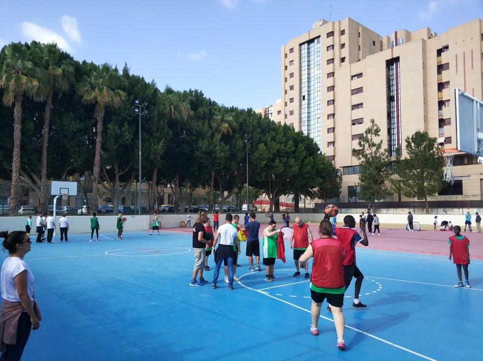 Convivencia deportiva entre entidades del programa CaixaProinfancia en Murcia