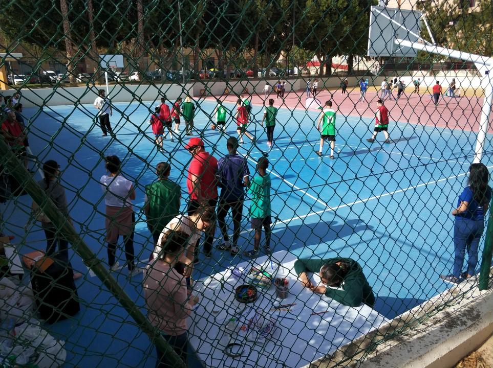 Convivencia deportiva entre entidades del programa CaixaProinfancia en Murcia