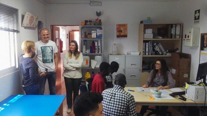 Visita FundaUDAlmería   FundacionCepaimenNijar 6 mayo2018