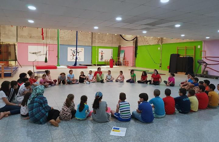 TallerCirco ProyectoConvive Cartagena mayo2018 1
